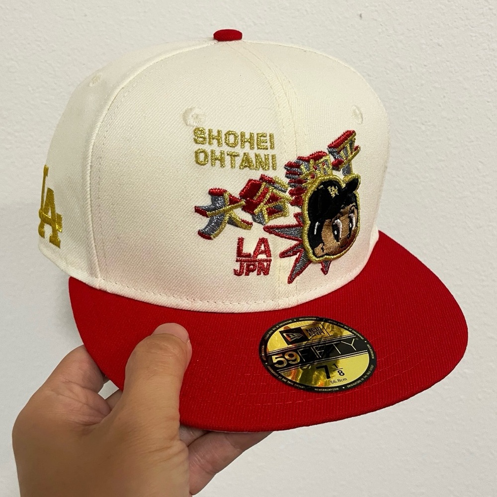 NEW ERA - MLB Baseball- Los Angeles Dodgers Shoehei Ohtani 59FIFTY Fitted Cap -